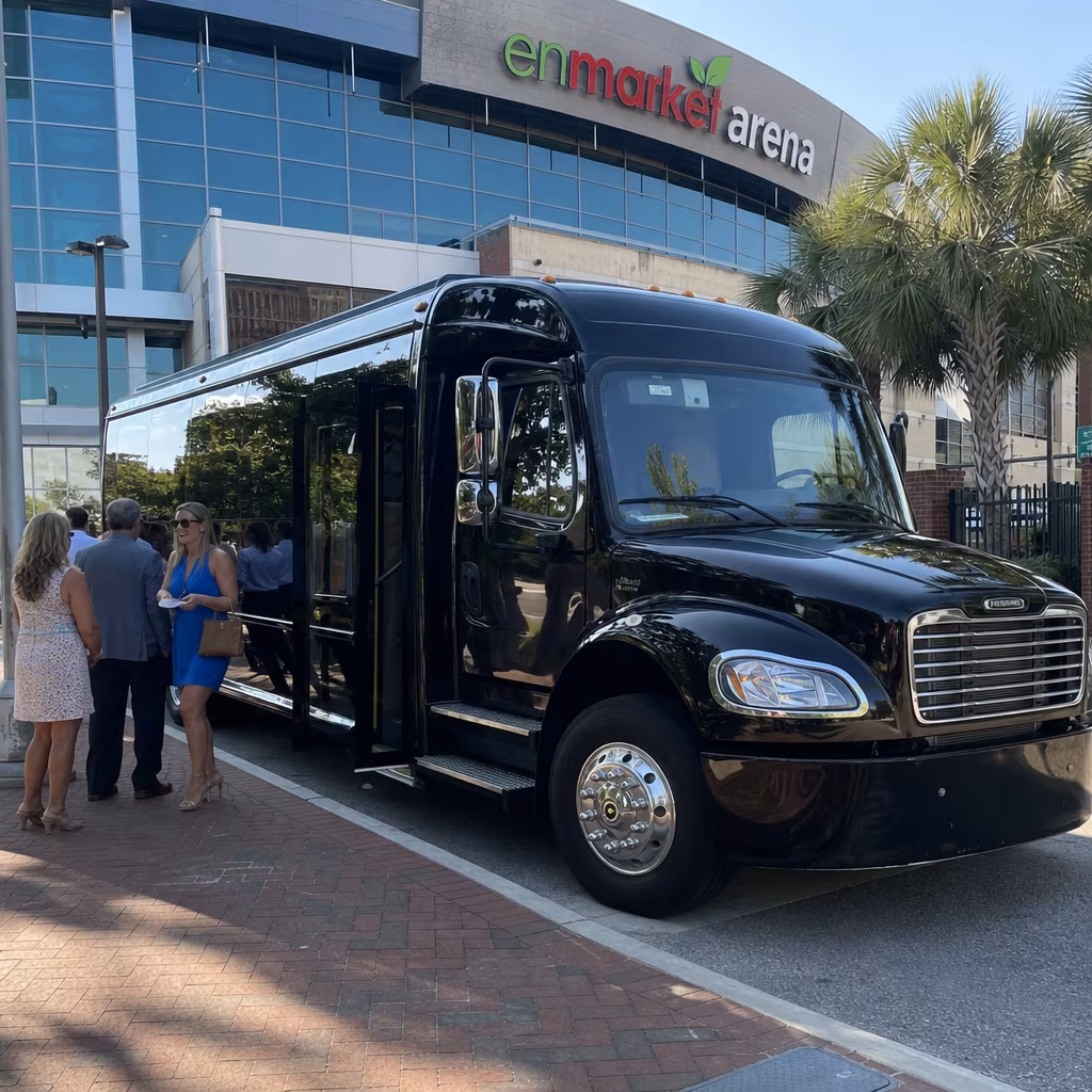 Rent a Bus to Enmarket Arena