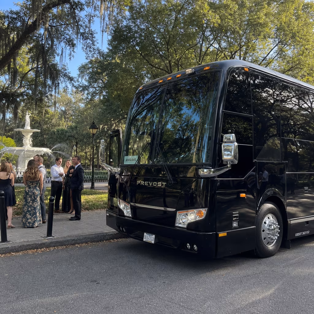 Rent a Bus to Forsyth Park