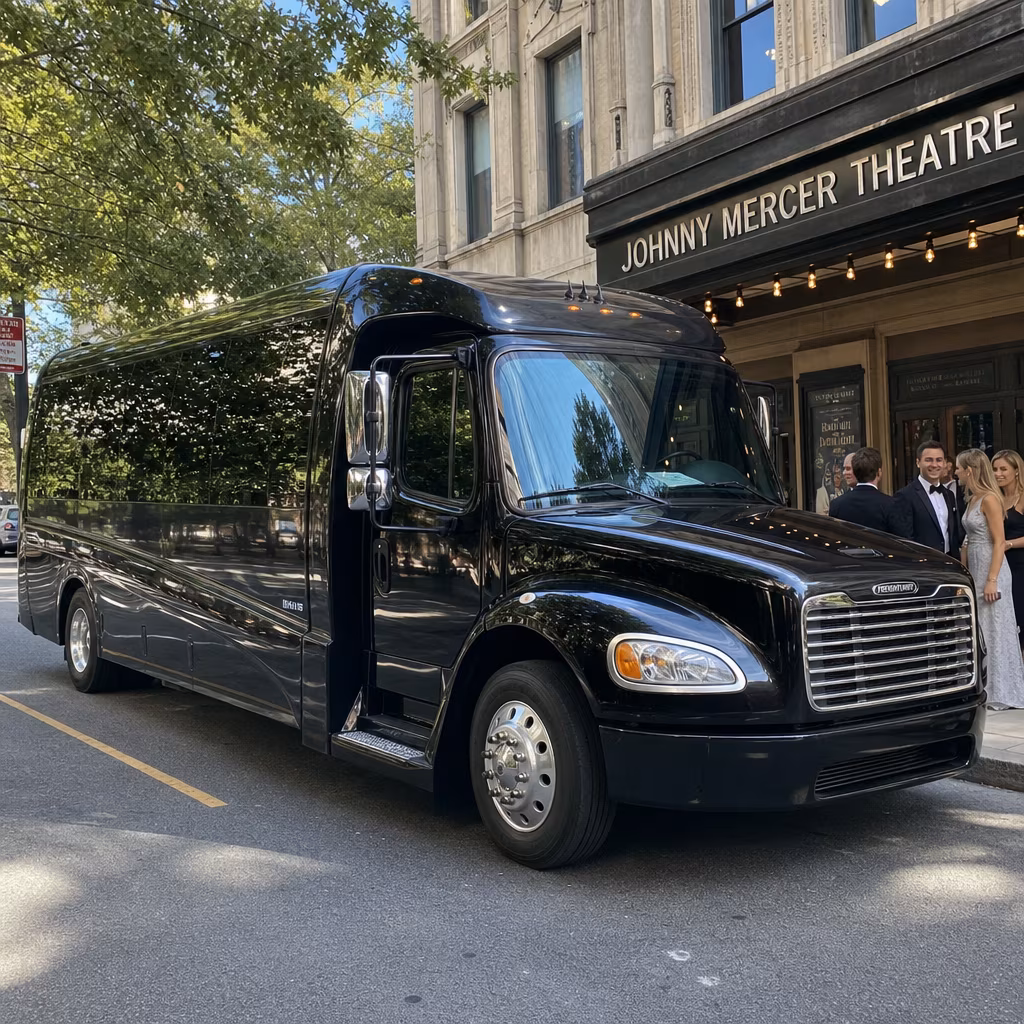Rent a Bus to Johnny Mercer Theatre