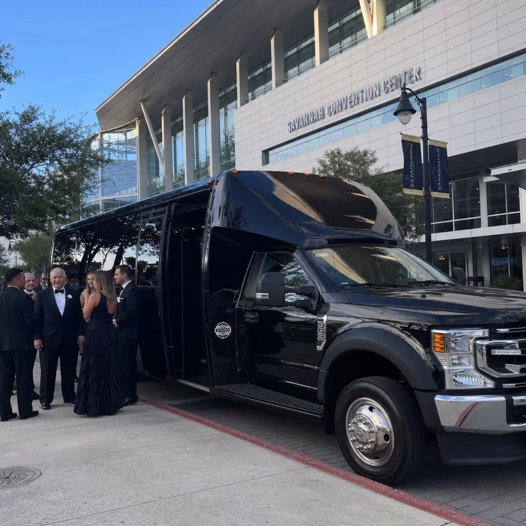 Rent a Bus to the Savannah Convention Center