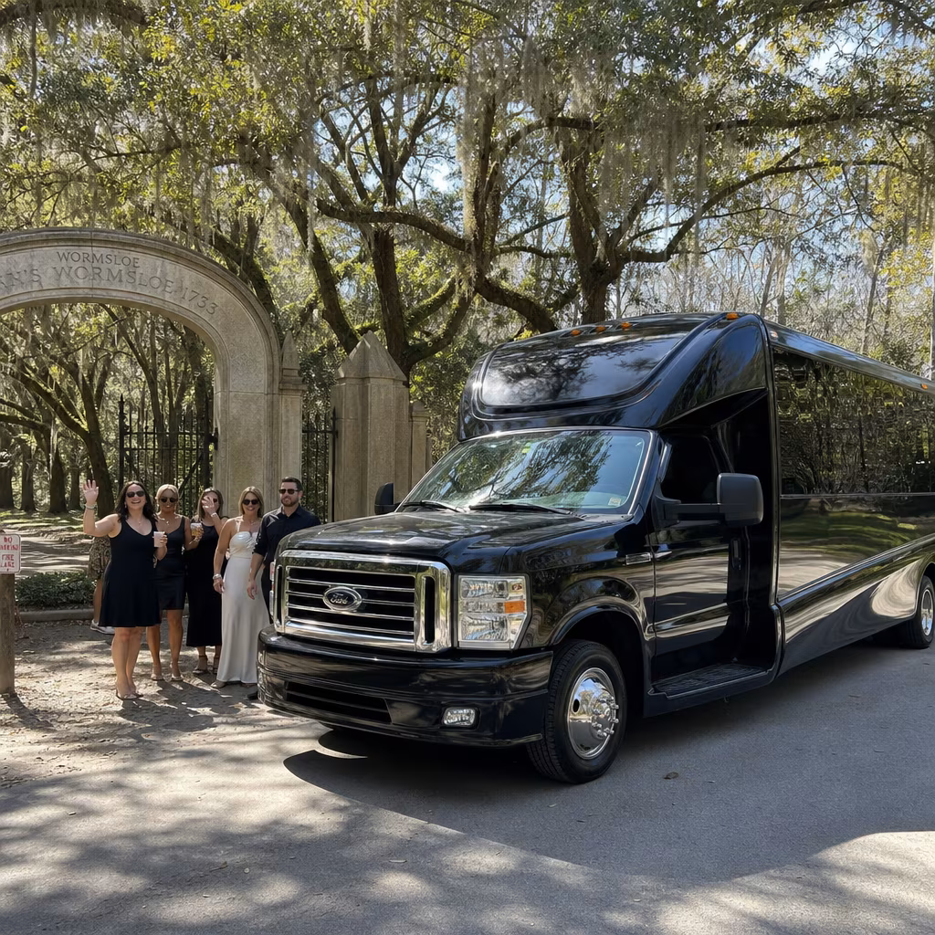Rent a Bus to Wormsloe Historic Site