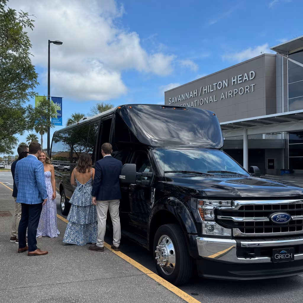 Rent a Bus to Savannah/Hilton Head International Airport (SAV)