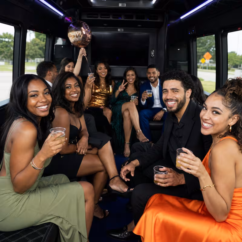 Savannah Birthday Transportation fleet vehicle