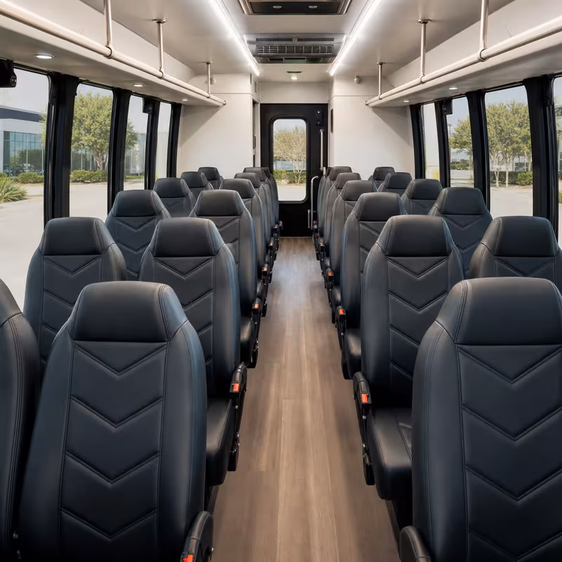 minibus interior