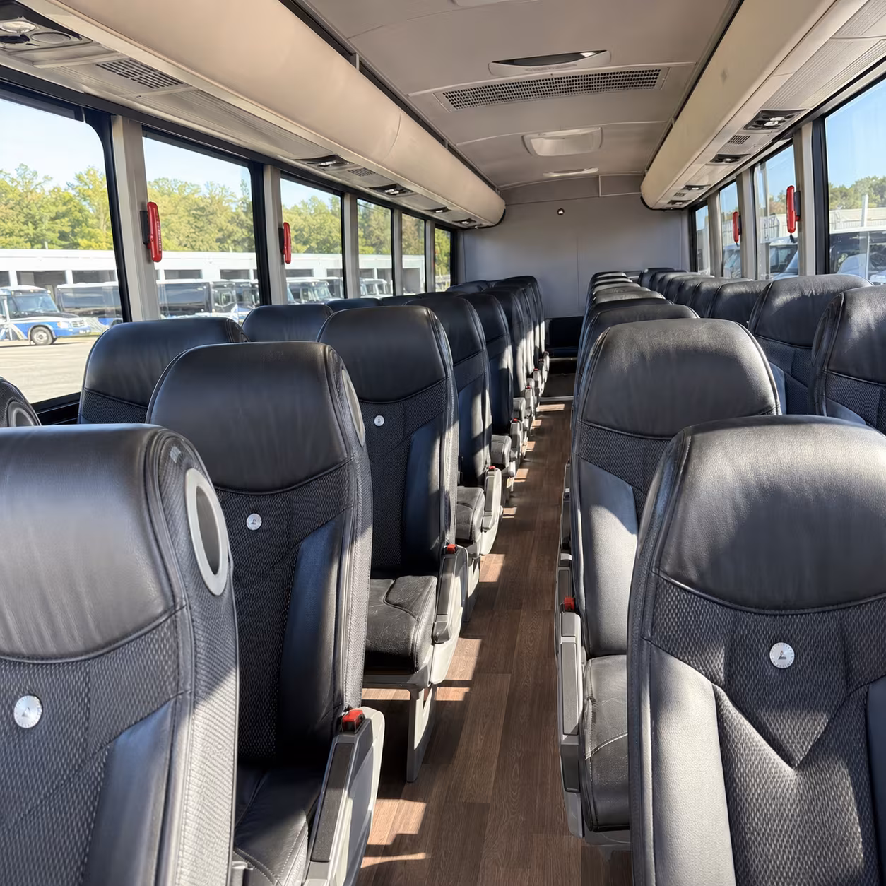 Savannah Airport Shuttle & Transportation party bus exterior
