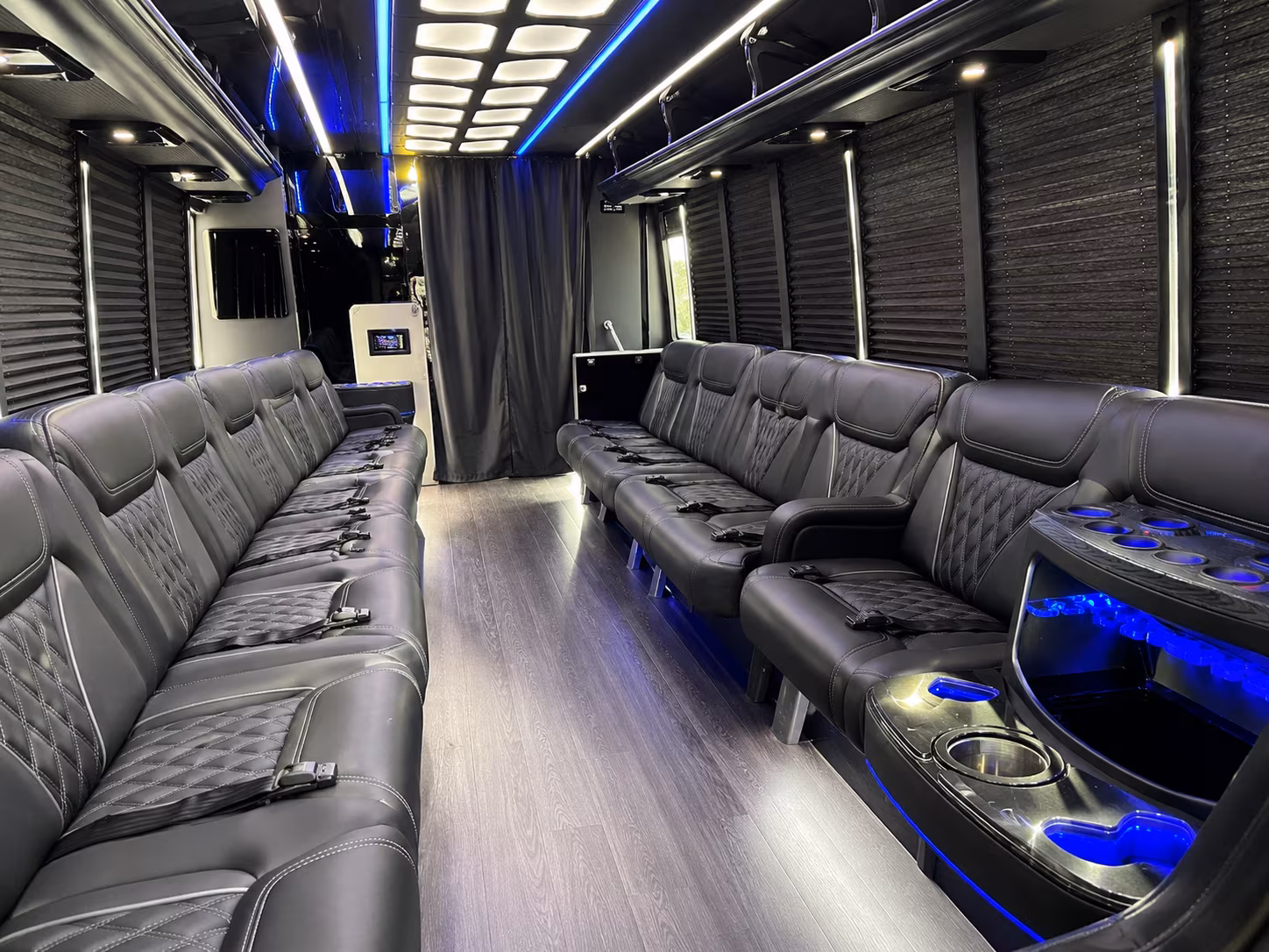 Savannah Concert & Music Festival Transportation party bus exterior