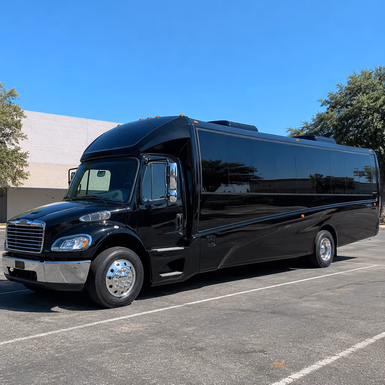 Savannah Corporate Transportation party bus exterior
