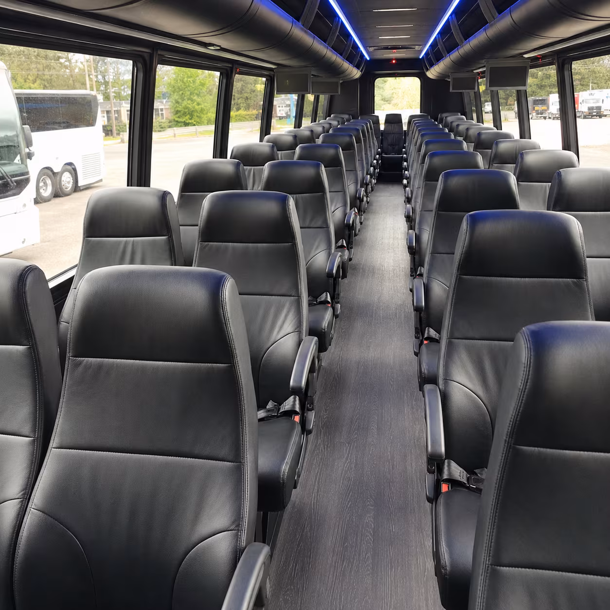 Savannah Corporate Transportation party bus interior