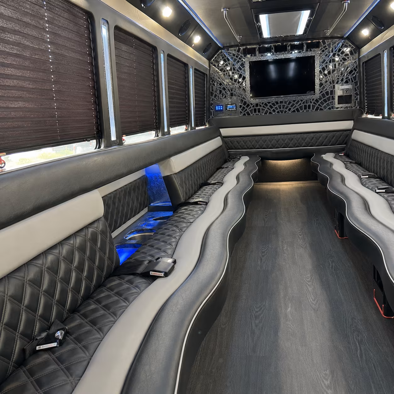 Savannah Private Event Transportation onboard seating