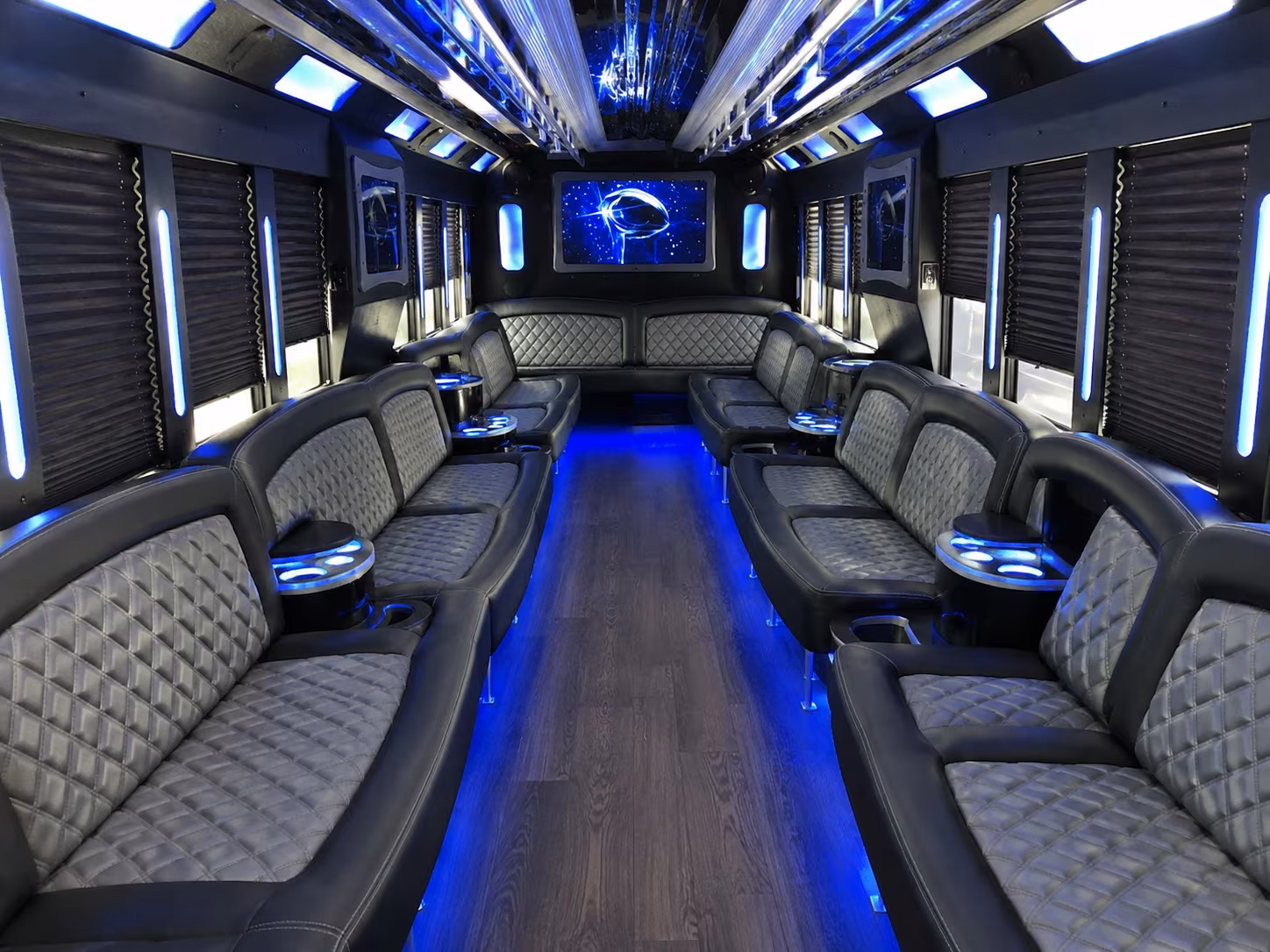 Savannah Prom & Homecoming Transportation party bus exterior