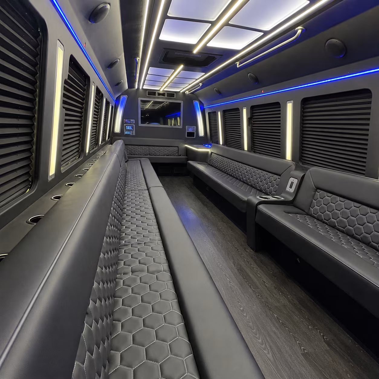 Savannah Prom & Homecoming Transportation party bus exterior